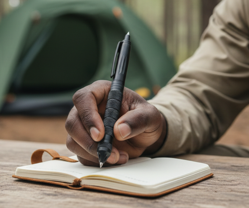 4-in-1 Multifunctional Camping & Survival Pen